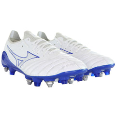 Mizuno Morelia Neo III Beta Elite SG Pro Mens White Football Boots