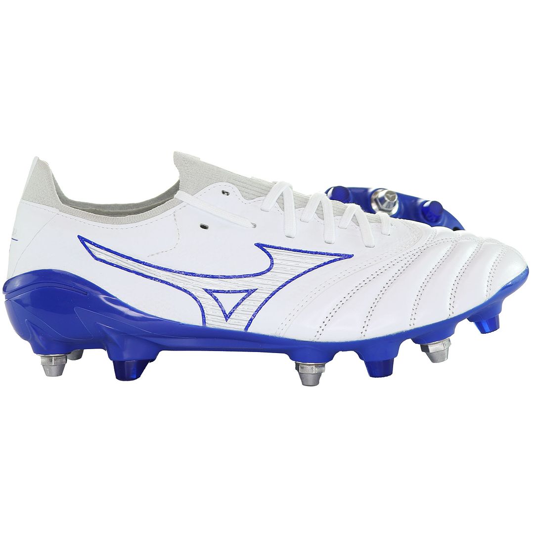 Mizuno Morelia Neo III Beta Elite SG Pro Mens White Football Boots