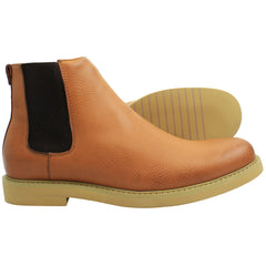 Peter Werth Pegg Mens Brown Chelsea Boots