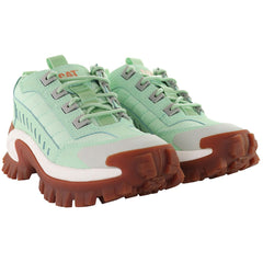 Caterpillar Intruder Oxford Mens Green Trainers