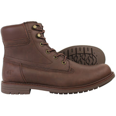 Caterpillar Staten 6 Mens Dark Brown Boots