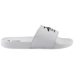 Penguin Pier Mens White Sliders