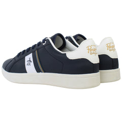 Penguin Steadman Retro Mens Navy Trainers