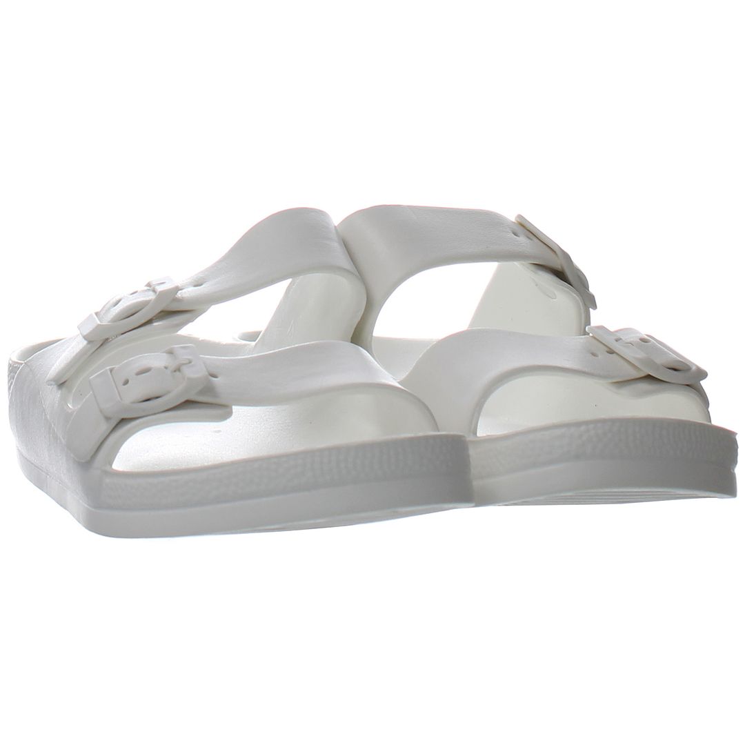 Penguin Heatwave Mens White Sliders