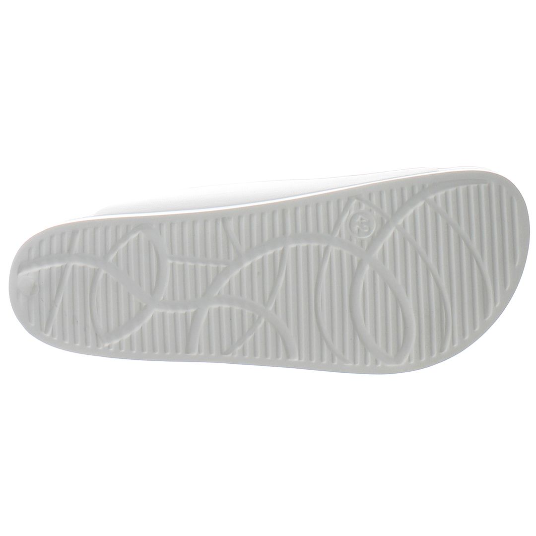 Penguin Heatwave Mens White Sliders