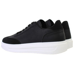 Penguin Mode Mens Black Trainers