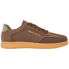 Penguin Salsa Mens Brown Trainers