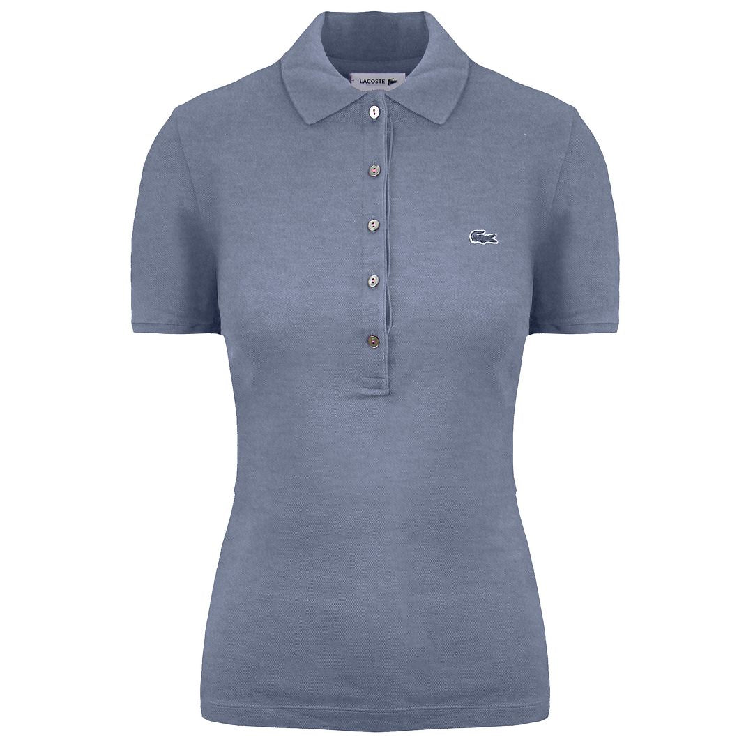 Lacoste Neptune Chine Slim Fit Mens Blue Polo Shirt