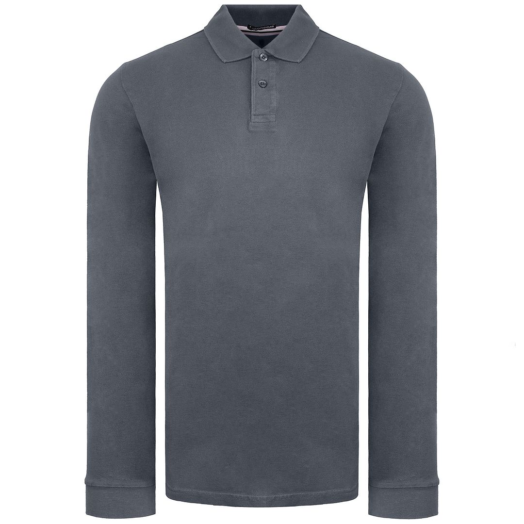 Weekend Offender Austin Mens Anthracite Polo Shirt