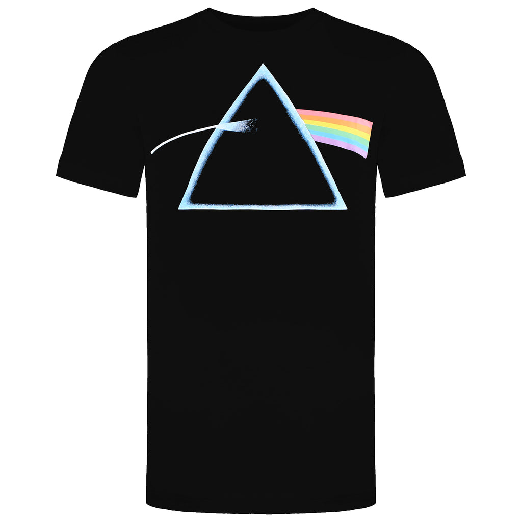 Pink Floyd Dark Side Prism Mens Black T-Shirt