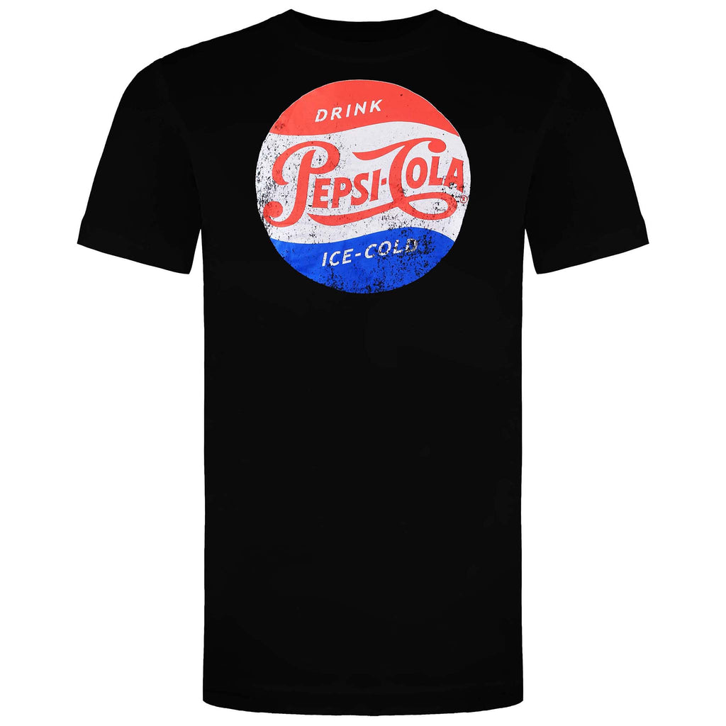 Pepsi Ice Cold Mens Black T-Shirt