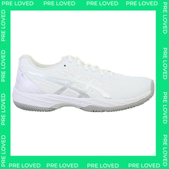 Asics Gel-Game 9 Womens White Padel Shoes NO BOX