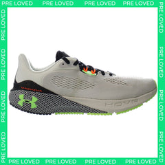 Under Armour HOVR Machina 3 Mens Beige Running Shoes No Box