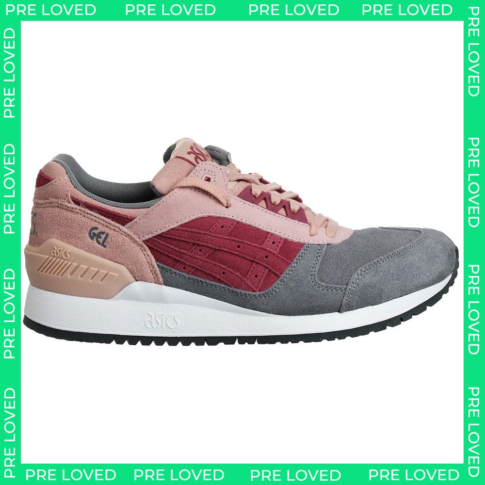 Asics Gel-Respector Mens Grey/Pink Trainers NO BOX