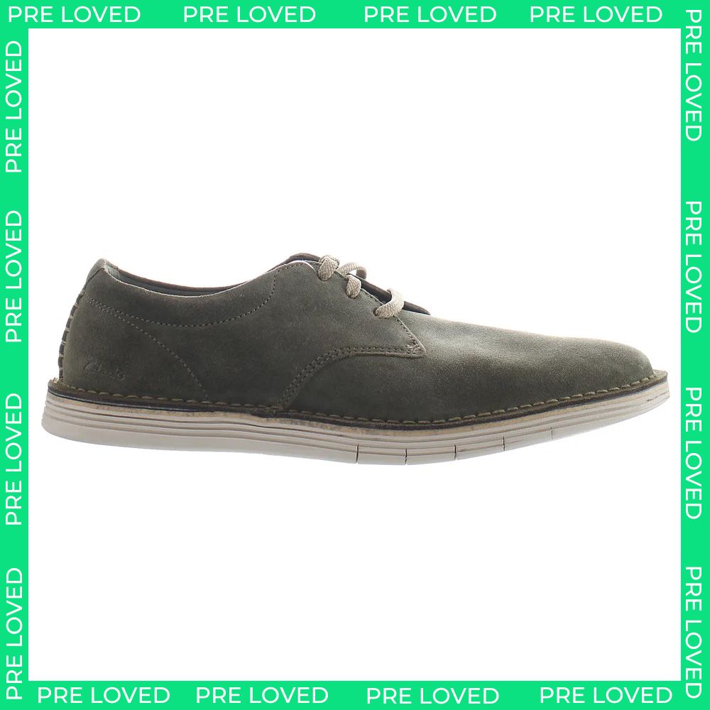 Clarks Forge Vibe Mens Green Shoes NO BOX