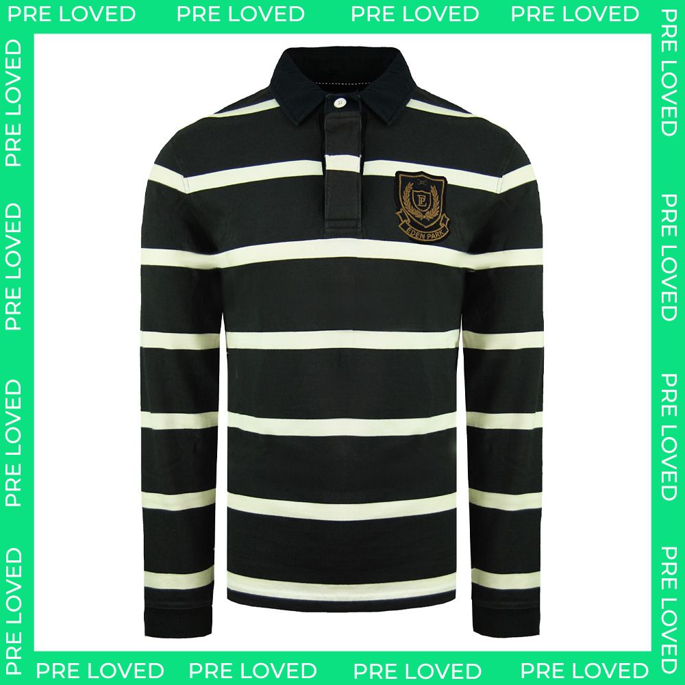 Eden Park Paris Premium Three Mens Brown Polo Top - Marks