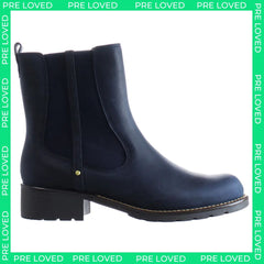 Clarks Orinoco Club Womens Navy Blue Boots No Box