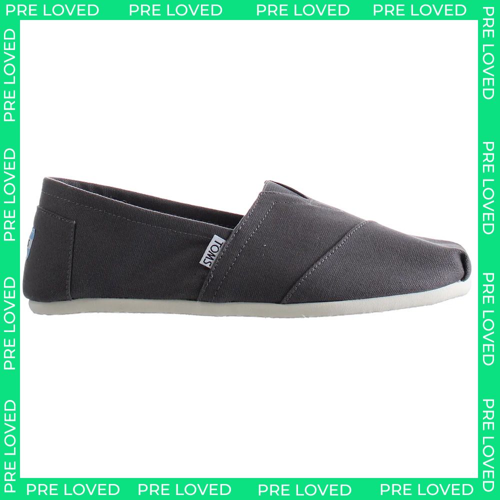 Toms Ash Alpargatas Brown Mens Plimsolls NO BOX