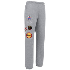 Mitchell & Ness NBA Houston Rockets Champ City Fleece Mens Grey Track Pants
