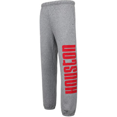 Mitchell & Ness NBA Houston Rockets Champ City Fleece Mens Grey Track Pants