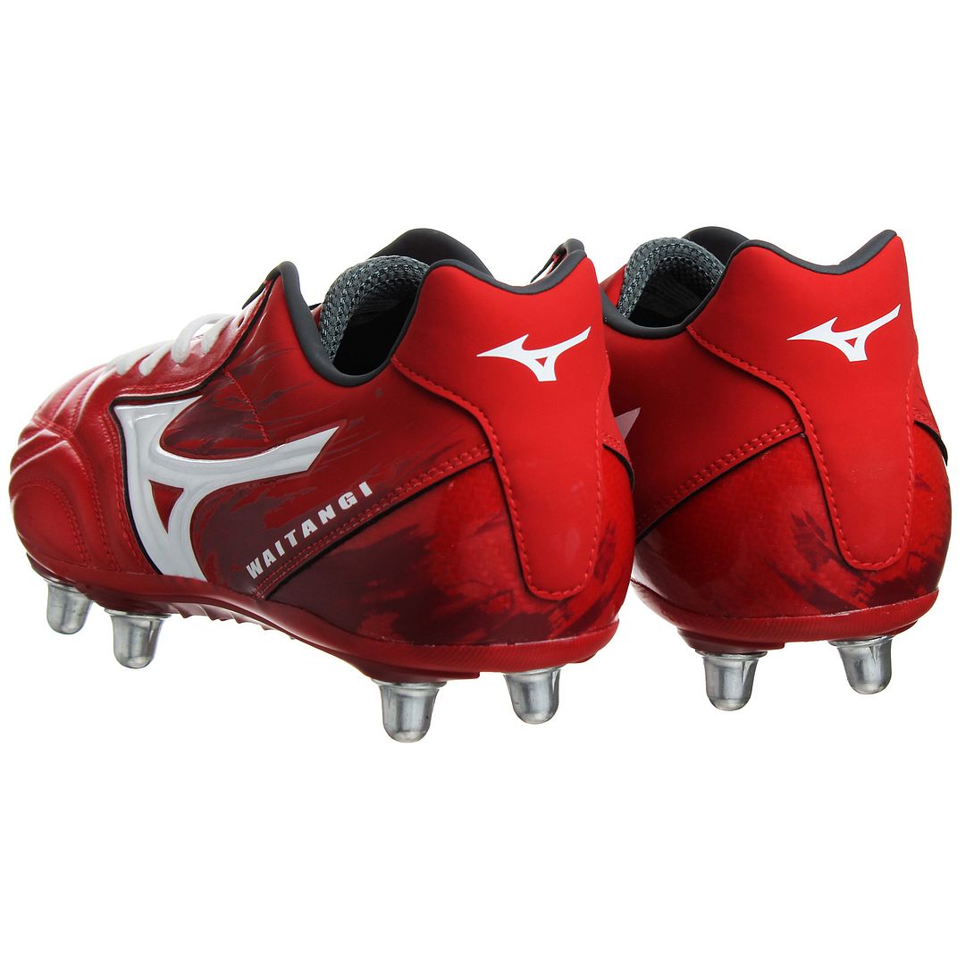 Mizuno Waitangi PS Rugby Mens Red Boots