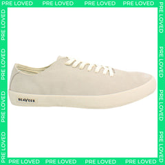 Seavees Racquet Club Mens Beige Plimsolls NO BOX