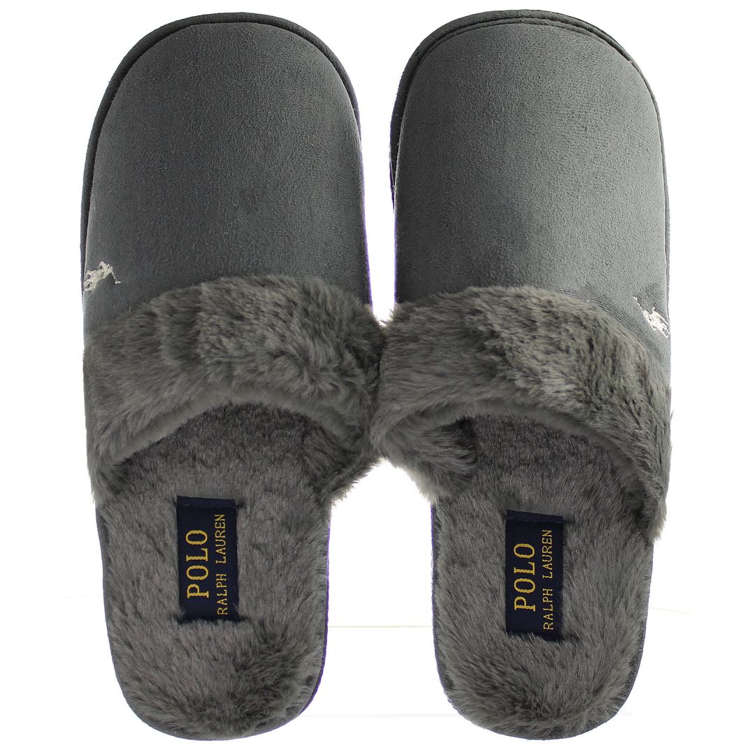 Ralph Lauren Summit Scuff II Womens Grey Slippers
