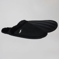 Ralph Lauren Summit Scuff II Womens Black Slippers NO BOX