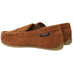 Ralph Lauren Snuff Declan Bear Mens Brown Slippers