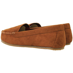 Ralph Lauren Snuff Dezi V Bear Womens Brown Slippers