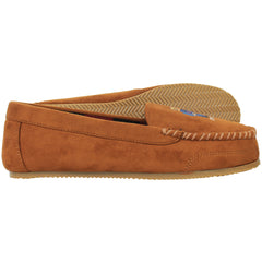 Ralph Lauren Snuff Dezi V Bear Womens Brown Slippers