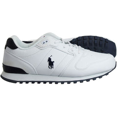 Ralph Lauren Oryion Kids White Trainers