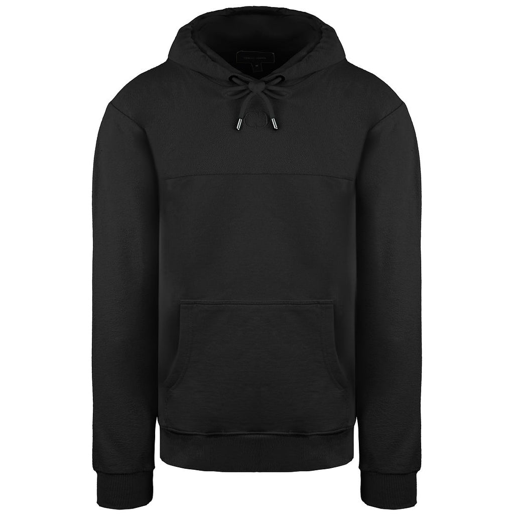 Criminal Damage Reverse Loopback Mens Black Hoodie