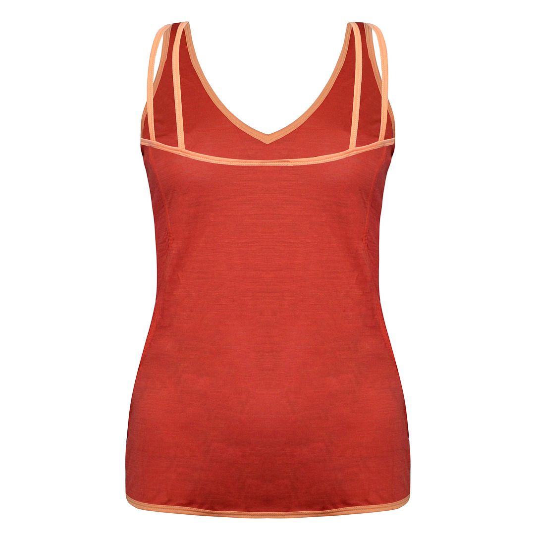 Rossignol Magic Womens Orange/Red Tank Top