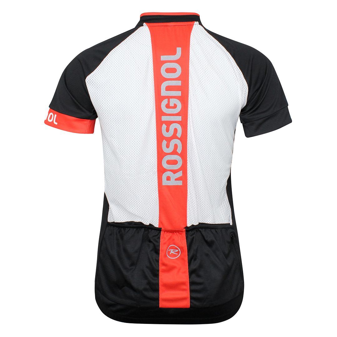 Rossignol Jersey Mens Black/Red Cycling Top