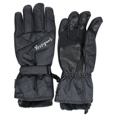 Rossigmol Laly Impr Womens Black Ski Gloves