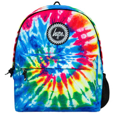 Hype Iconic Rainbow Hippy Tie Dye Kids Backpack