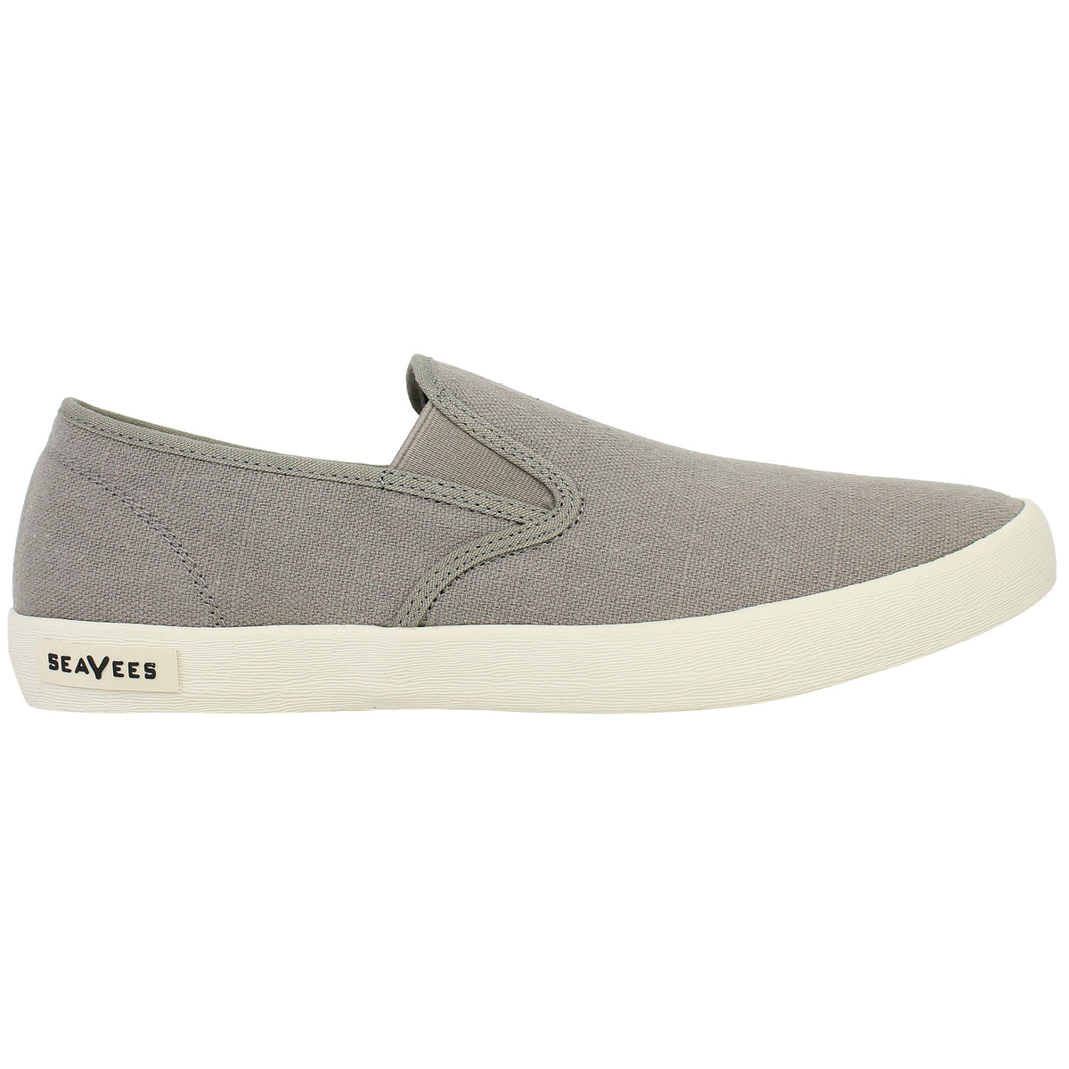 Seavees Baja Standard Mens Grey Plimsolls