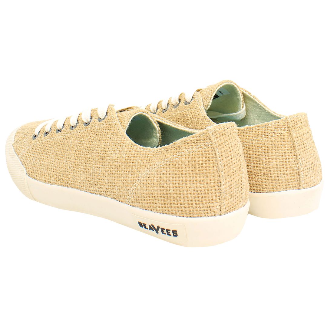 Seavess Monterey Raffia Womens Brown Plimsolls