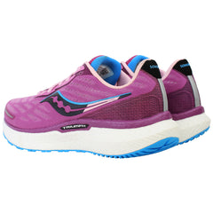 Saucony Triumph 19 Womens Purple Running Shoes