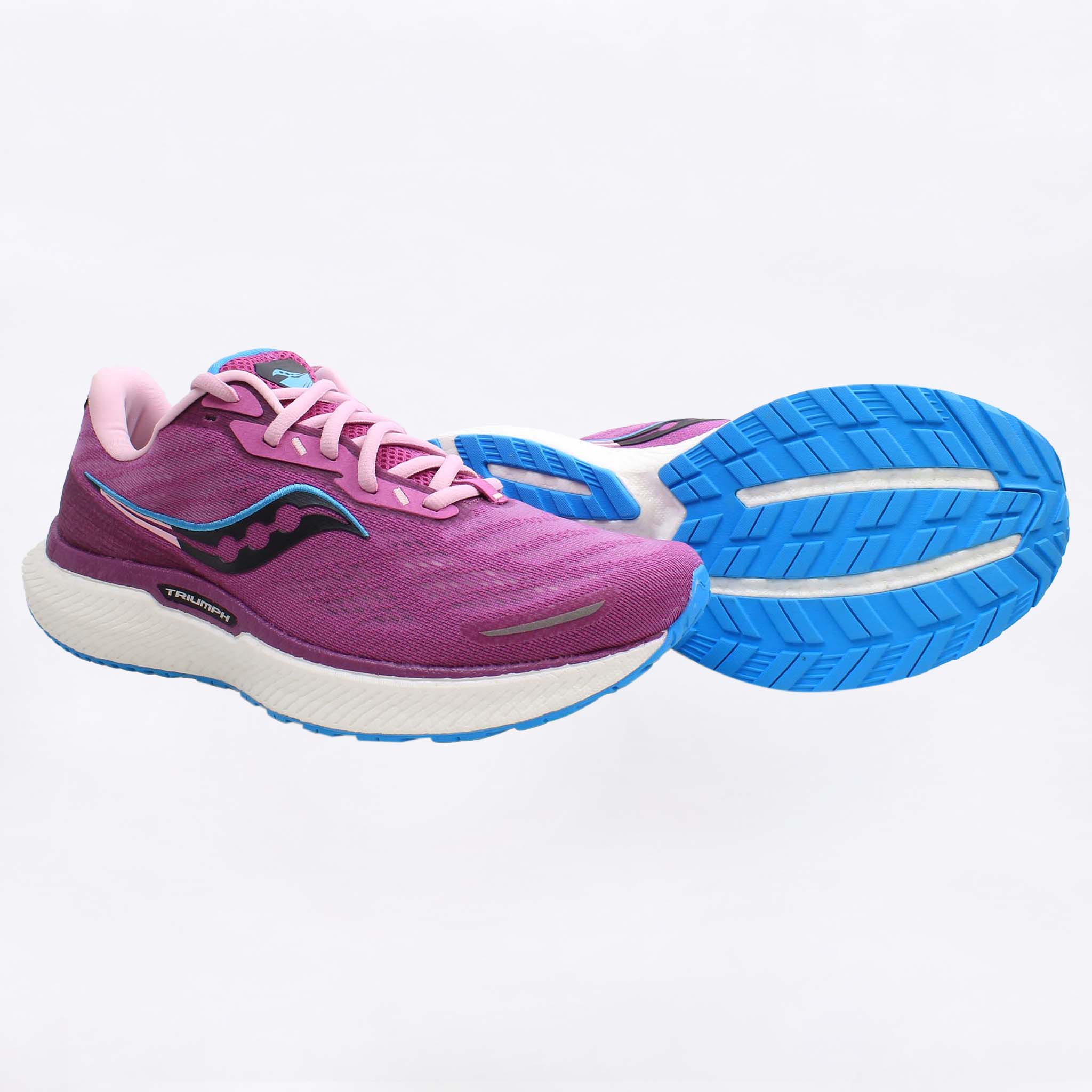 Saucony Triumph 19 Womens Purple Trainers NO BOX