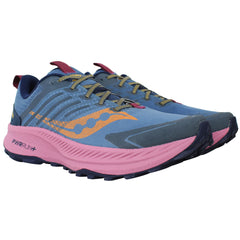 Saucony Ride Trial 2 Gore-Tex Womens Navy Running Shoes