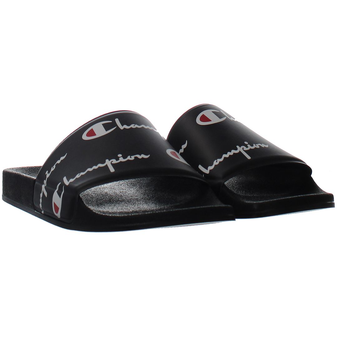 Champion Pd Womens Black Sliders