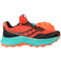 Saucony Endorphin Trail Mens Red Running Shoes