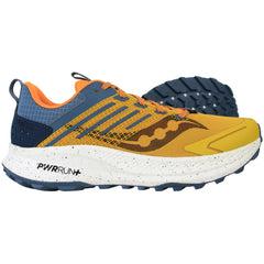 Saucony Ride TR2 Mens Yellow Running Shoes