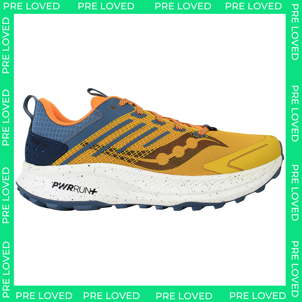 Saucony Ride TR2 Mens Yellow Running Shoes NO BOX