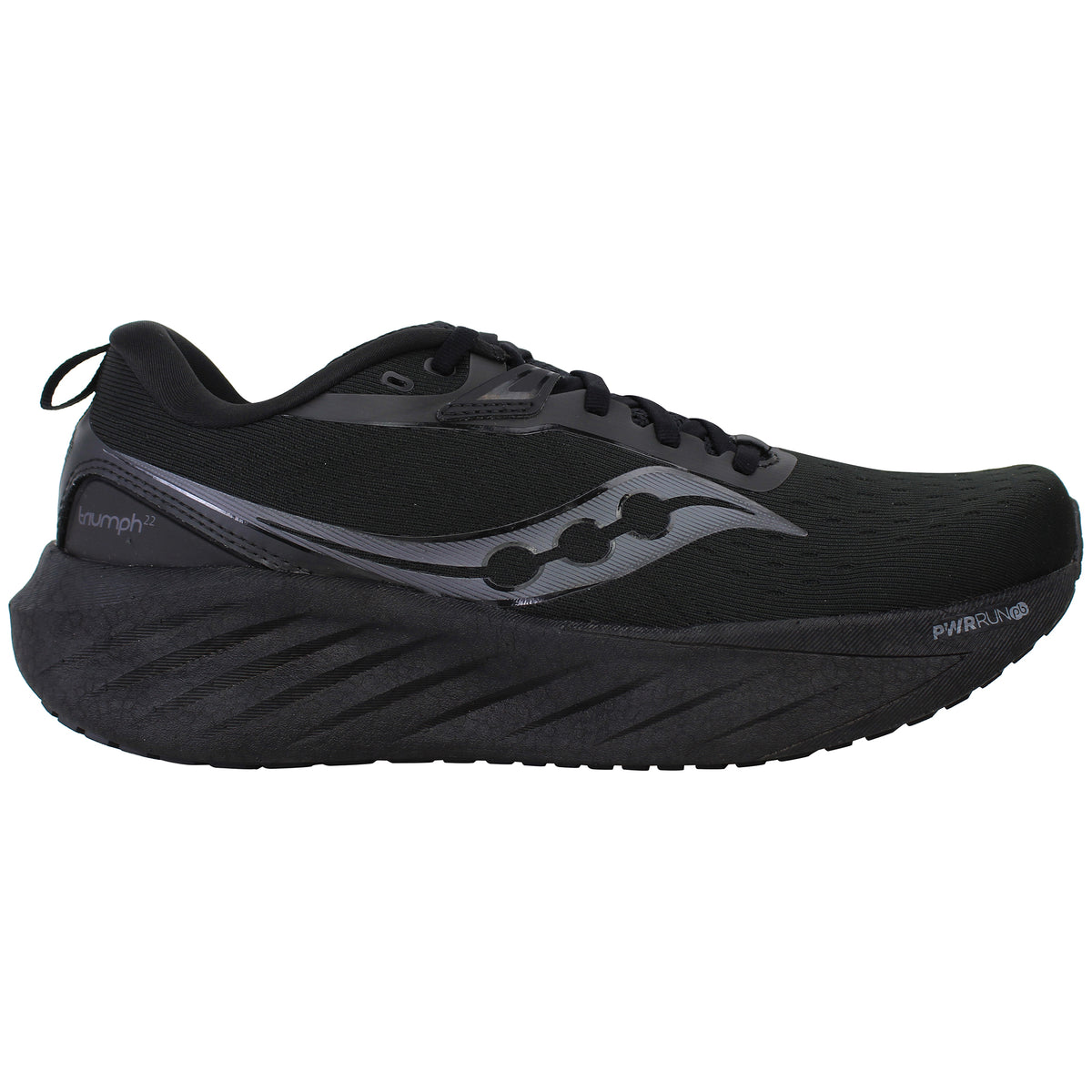 Saucony Triumph 22 Mens Black Running Shoes