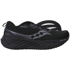 Saucony Triumph 22 Mens Black Running Shoes