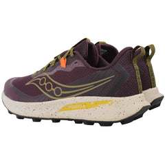 Saucony Peregrine 15 Mens Purple Running Shoes