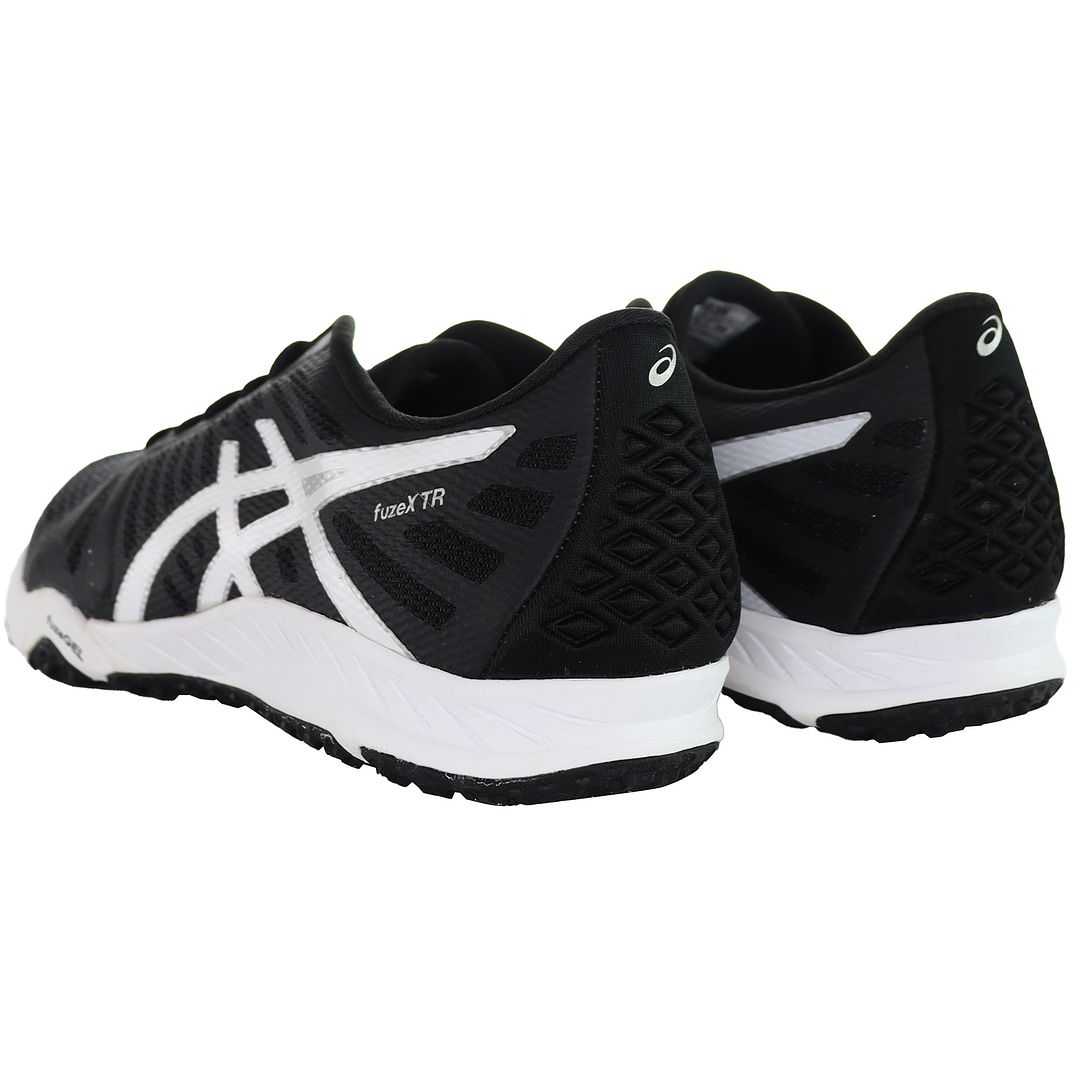 Asics FuzeX Womens Black Trainers